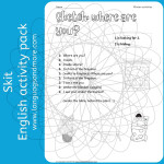 Winter Skit 2: Where are you? (Où es-tu?)